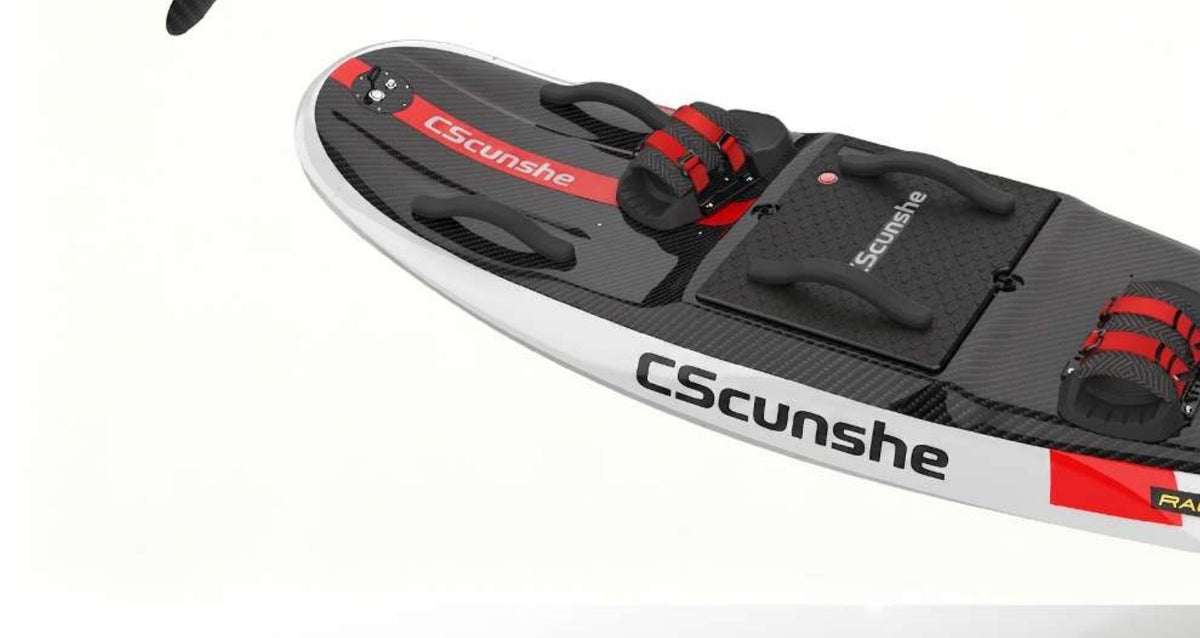 CSCunShe Carbon Max electric jetboard — manufacturer-derived deck detail