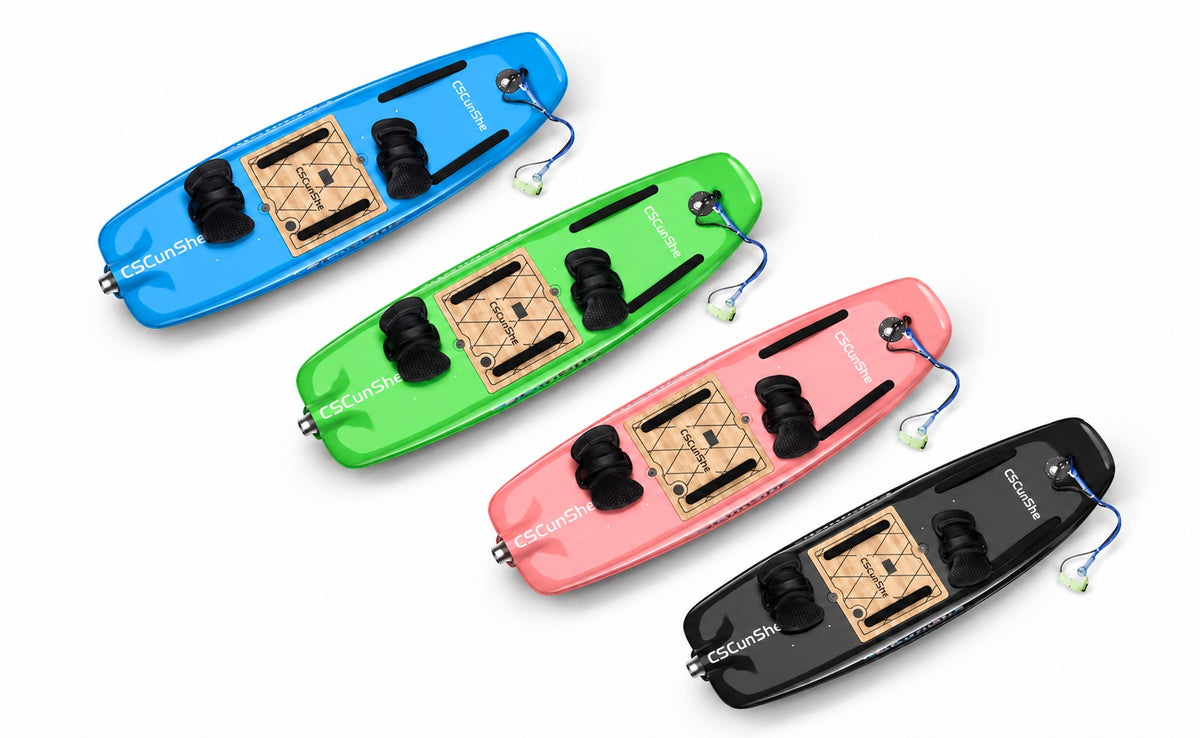 Electric jetboard finish study — finishes do not imply edition